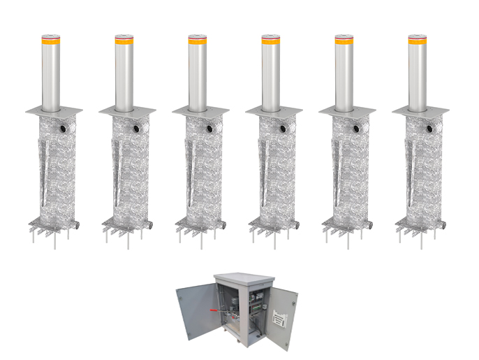 TBD 220H600 KIT (6 Bollards) CAME